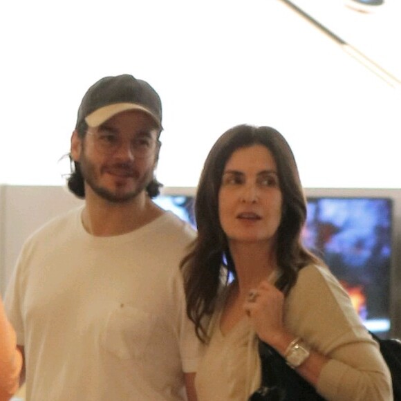 Fátima Bernardes e o namorado, Túlio Gadêlha, estão juntos desde novembro de 2017