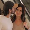 Fátima Bernardes e Túlio Gadêlha namoraram durante passeio por shopping do Rio de Janeiro
