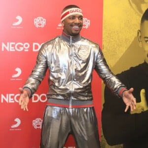 'Quero dizer para vocês que estou muito feliz. Este momento é todo dedicado aos meus fãs, que fizeram do Nego do Borel, o que sou hoje', diz cantor