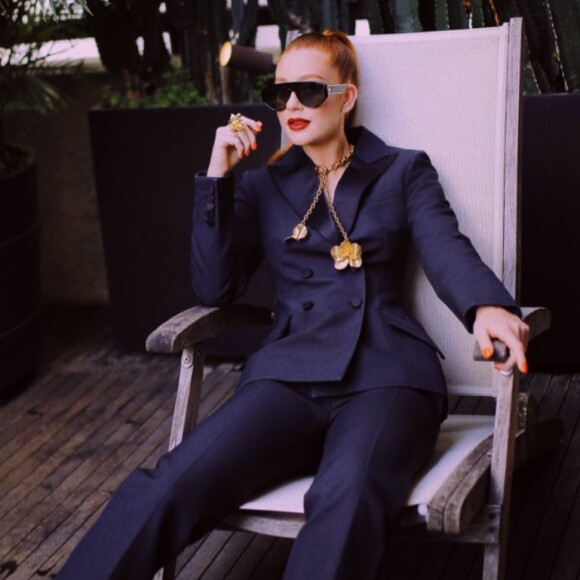 Marina Ruy Barbosa usou um look completo da marca francesa Dior