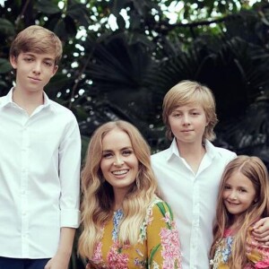 Angélica é mãe de Joaquim, Benício e Eva