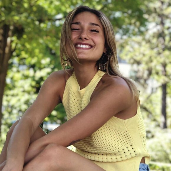 Sasha Meneghel está de férias da faculdade de moda em Nova York