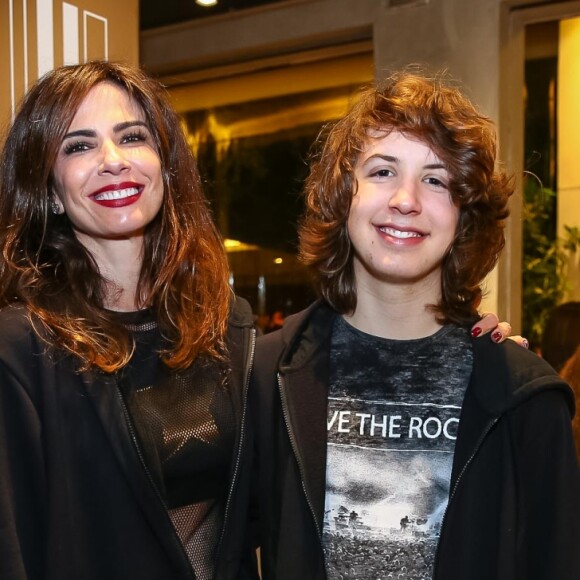 Luciana Gimenez é mãe de Lucas Jagger