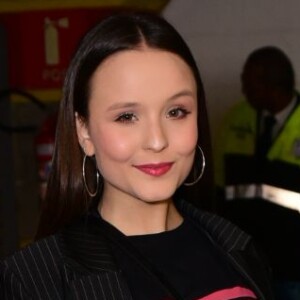 Larissa Manoela marca presença no show de Sandy e Júnior em São Paulo, em 24 de agosto de 2019