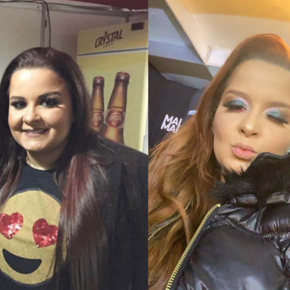 Maiara, da dupla com Maraisa, mostrou antes e depois de emagrecer em foto