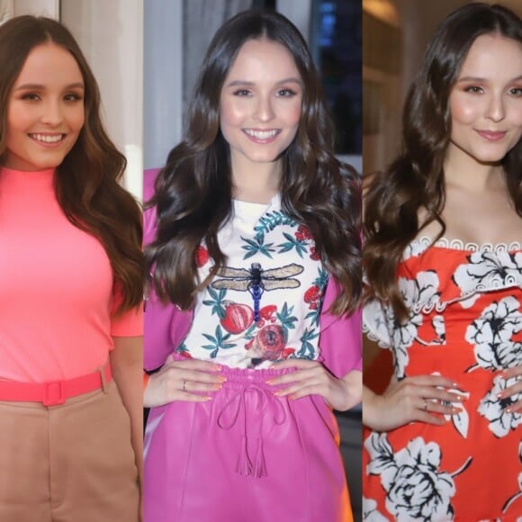 Larissa Manoela troca de roupa cinco vezes em evento como embaixadora da L'Óreal Paris