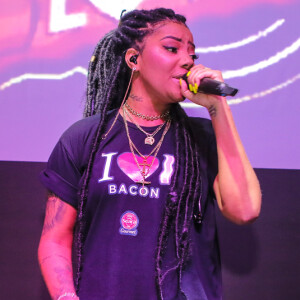 Ludmilla faz pocket show em evento promovido pela marca de produtos alimentícios Seara