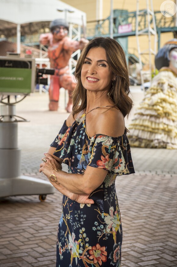 Fátima Bernardes está no comando do matutino 'Encontro', da TV Globo