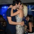 Kaká e Carol Dias namoram no show 'Amigos 20 anos – A história continua', no Allianz Parque, em São Paulo, neste sábado, 07 de setembro de 2019