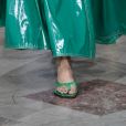 A sandália de tiras finas também apareceu no desfile da grife Sies Marjan, na Semana de Moda de Nova York