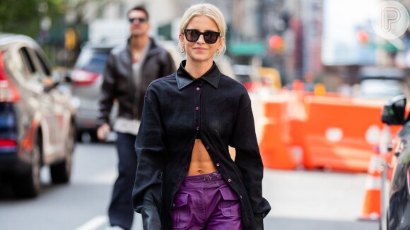 Inspire-se em 5 looks cheios de tendências do street style da Semana de Moda de Nova York!