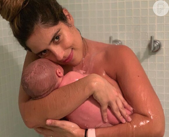 Camilla Camargo valoriza troca sobre maternidade na vida virtual: 'Eu tenho muitas seguidoras grávidas e mães, e elas são muito ativas e participativas'
