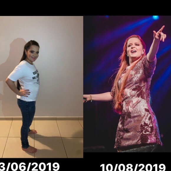 Em apenas 2 meses Maiara transformou seu corpo