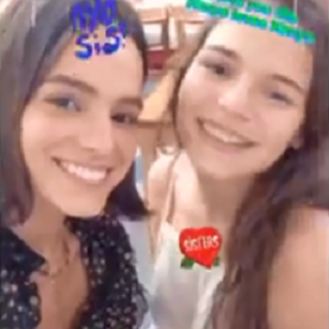 Luana Marquezine reune Bruna Marquezine e mais familiares em comemoração dos 17 anos