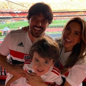 Filho de Patricia Abravanel tem festa de aniversário de 5 anos com tema de futebol neste domingo, dia 29 de setembro de 2019