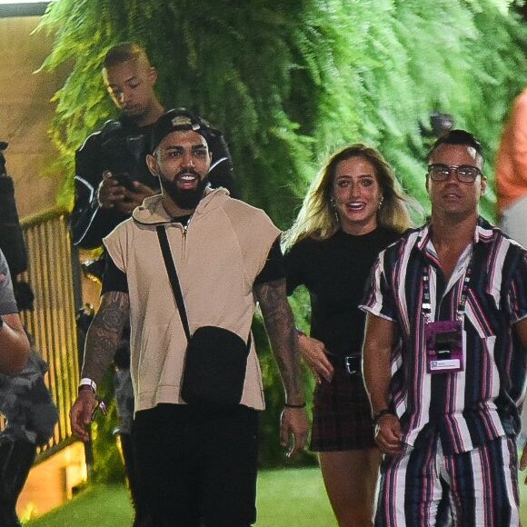 Fãs de Gabigol comentam sobre suposto romance entre o jogador e Bruna Griphao no Twitter nesta terça-feira, dia 08 de outubro de 2019