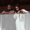 Kim Kardashian e Kanye West passaram o Carnaval 2013 no Rio de Janeiro
