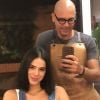 Bruna Marquezine renovou visual com o cabeleireiro Anderson Couto