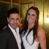 Graciele Lacerda foi surpreendida pelo noivo, Zezé Di Camargo, ao fazer 39 anos com voo de helicóptero e noite em chalé