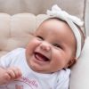 Filha caçula de Ticiane Pinheiro, Manuella apareceu sorridente ao receber a visita de Fabiana Justus e suas filhas, Sienna e Chiara, de 8 meses