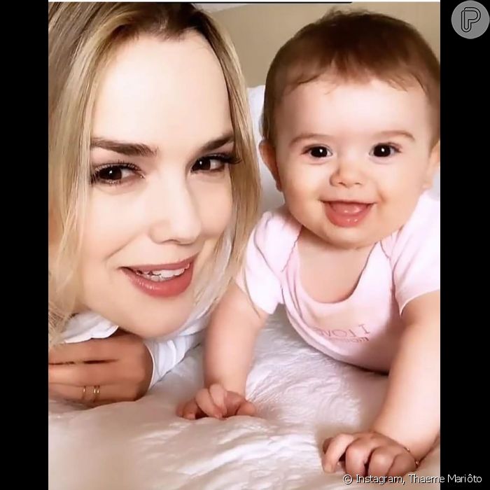 Filha De Thaeme Mariôto Liz De 6 Meses é Um Sucesso Nas Redes Sociais Da Cantora Sertaneja 2924