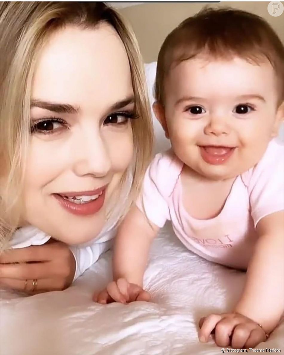 Filha De Thaeme Mariôto Liz De 6 Meses é Um Sucesso Nas Redes Sociais Da Cantora Sertaneja 3954