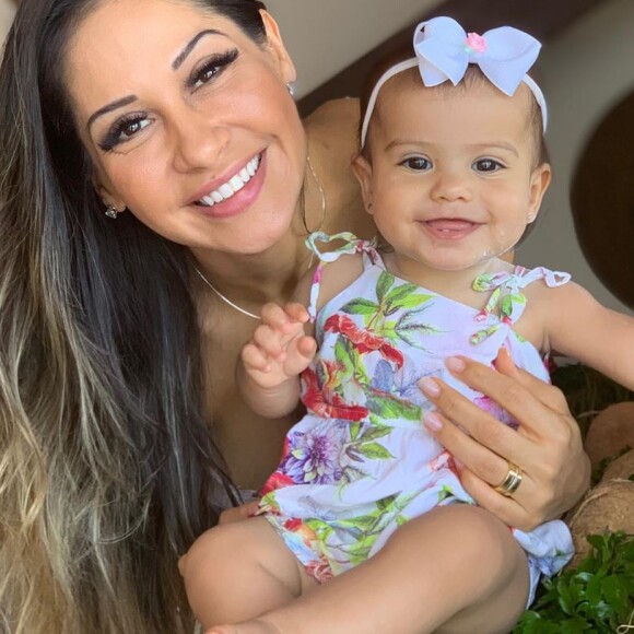 Filha de Mayra Cardi, Sophia completou 1 ano no dia 10 de outubro de 2019