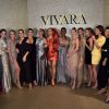 Looks metalizados e com brilho foram as apostas das famosas para o lançamento da coleção Golden Time, da Vivara.