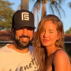 Dupla de Fernando, Sorocaba chegada de primeiro filho com a noiva, Biah Rodrigues, em foto no Instagram nesta sexta-feira, dia 13 de dezembro de 2019