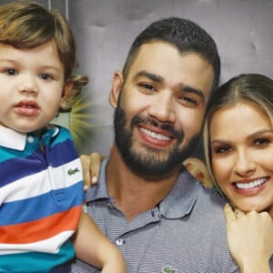 Filho mais velho de Gusttavo Lima e Andressa Suita comemorou mudança da família para fazenda neste sábado, 14 de dezembro de 2019