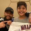 Filho de Wesley Safadão, Yhudy conhece Neymar e agradece ao pai em vídeo postado pelo cantor neste domingo, dia 22 de dezembro de 2019