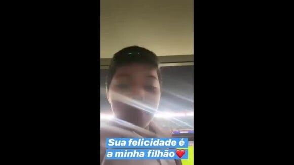 Wesley Safadão ganha vídeo de agradecimento do filho após jogo em camarote