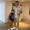 Wesley Safadão postou na web vídeo em que seu filho mais velho agradecia por ver jogo em camarote de Thiago Silva