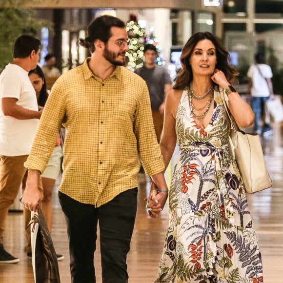 Fátima Bernardes provou que está antenada com as trends do mundo da moda