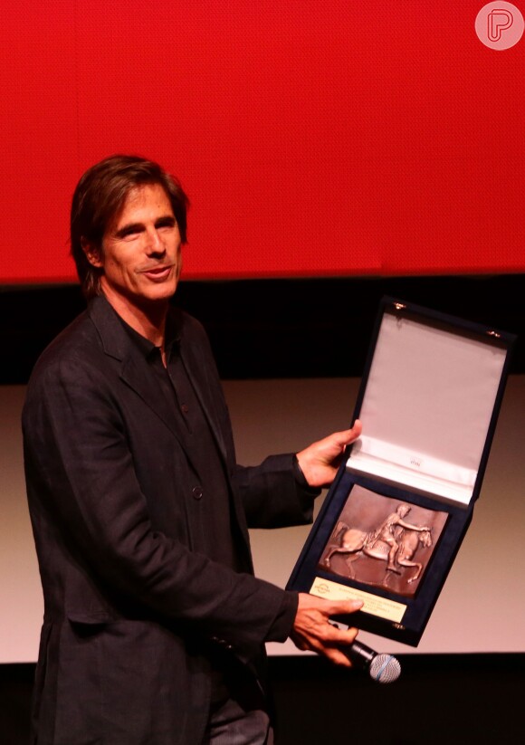 Walter Salles é homenageado com o prêmio Marc'Aurelio no Festival Internacional de Cinema de Roma, na Itália, pelo conjunto da obra, em 20 de outubro de 2014