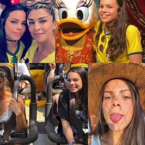 Grazi Massafera reuniu fotos da sobrinha Gabrielle no aniversário de 16 anos da adolescente