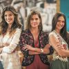 Vitória Strada, Deborah Secco e Juliana Paiva são as protagonistas da novela 'Salve-se Quem Puder'