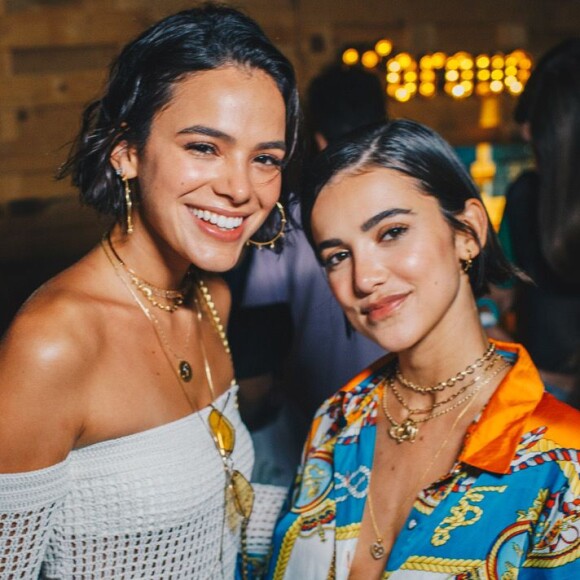 Bruna Marquezine garantiu que vai mandar fazer camisa para torcer por Manu Gavassi