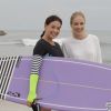 Recentemente, Fabiula Nascimento gravou o programa 'Estrelas' com Angélica e mostrou sua habilidade no surfe