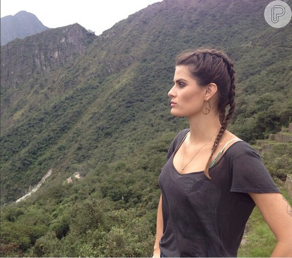 Isabelli Fontana já conheceu Machu Picchu e Cusco, no Peru