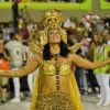 Fantasia de Paolla Oliveira para carnaval da Grande Rio é puro ouro!