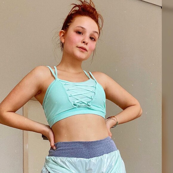 Larissa Manoela voltou a praticar atividades físicas após 4 meses parada