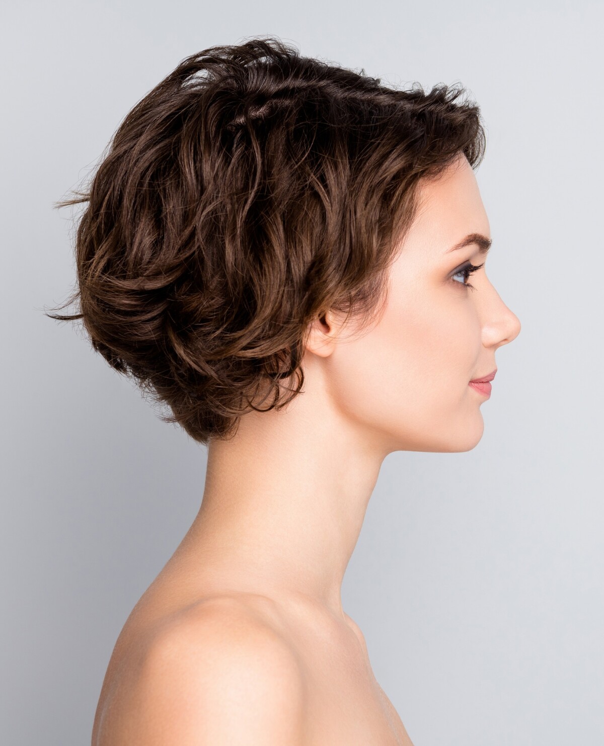 Foto: Cabelo curto: detalhe do short bob em fios ondulados - Purepeople