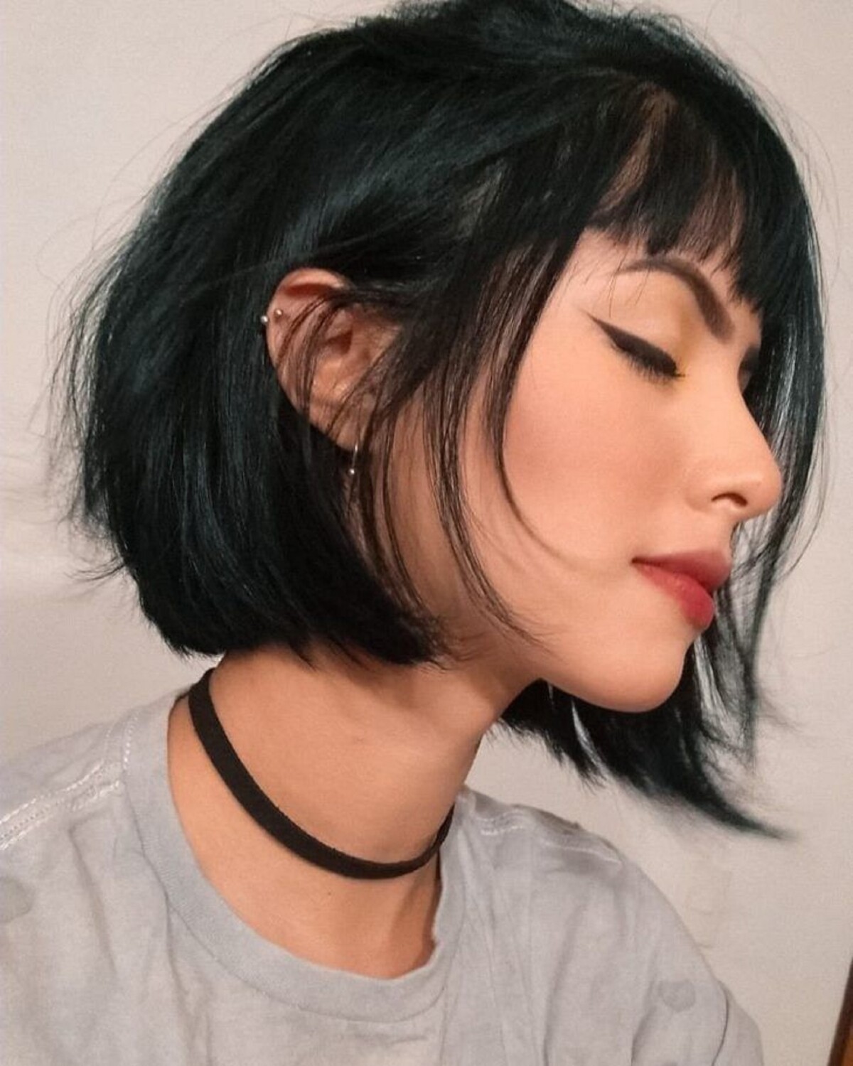 Foto: Cabelo short bob com franja: versão mais contemporânea do chanel ...