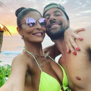 Juliana Paes adota isolamento com a família para combater a proliferação do novo coronavírus