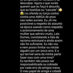 Bruna Marquezine reage a internauta que citou atitude racista de Manu Gavassi