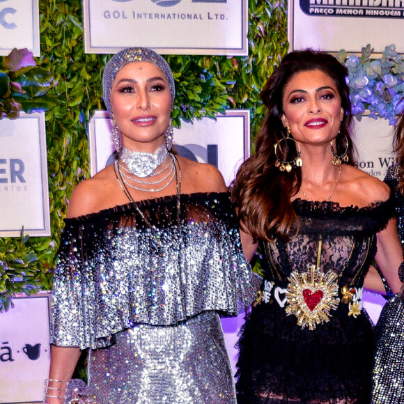 Sabrina Sato e Juliana Paes são amigas de longa data