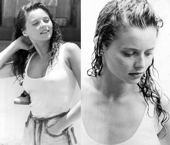 Bianca (Rita Guedes), de 'Despedida de Solteiro', foi o primeiro trabalho da atriz na televisão, há 20 anos atrás