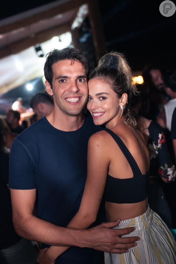 Carol Dias e Kaká estão juntos desde 2016 e se casaram em 2019