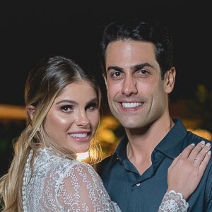 Bárbara Evans e Gustavo Theodoro se casaramno haras do empresário
